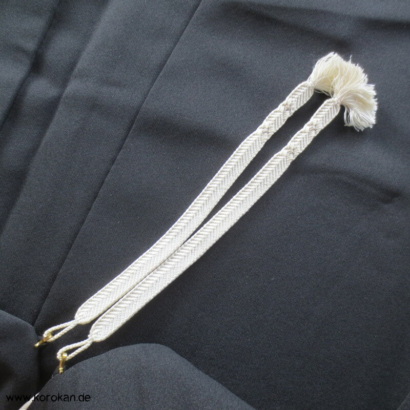 Haori - Kimono Jacke, schwarz mit roten Urushizweigen