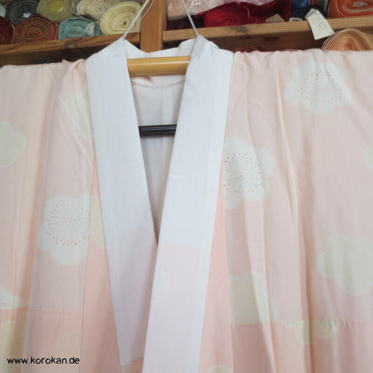 Ume Blüten Seidencrepe Juban Unterkimono