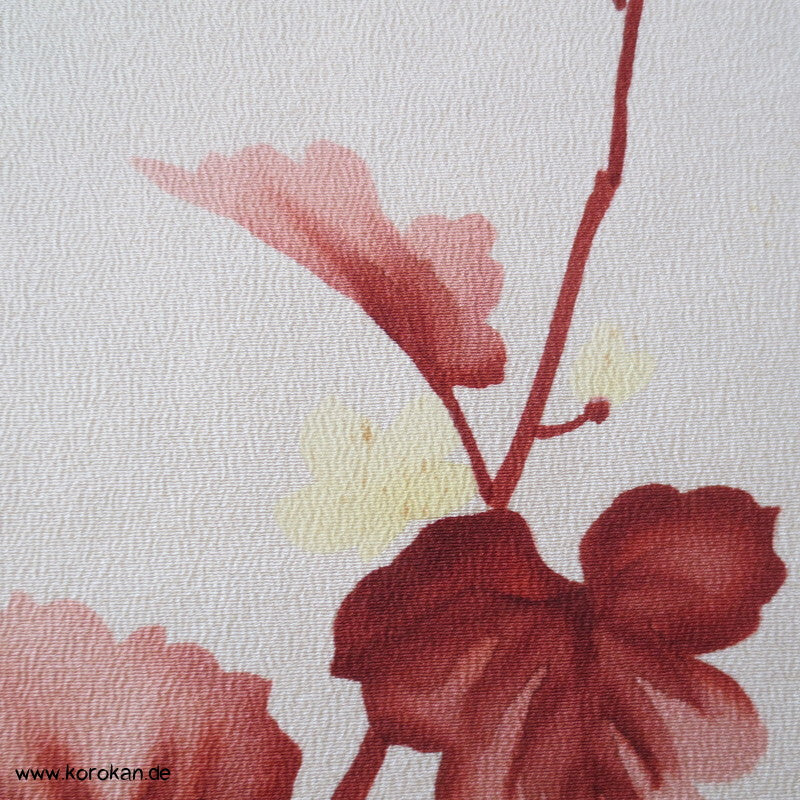 Panel Muster Stoff für Kimono - Blumen, Blätter, abstrakt