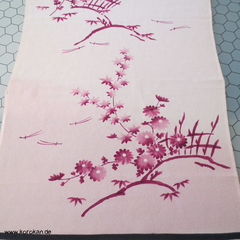 Panel Muster Stoff für Kimono - Blumen, Blätter, abstrakt