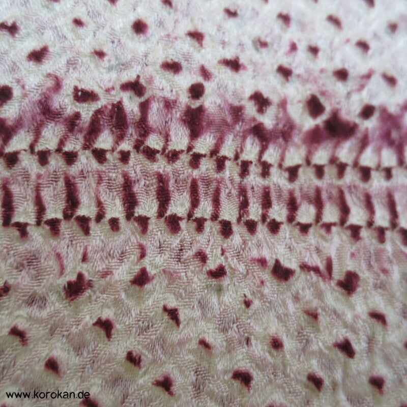 Antiker Shibori - Stickerei Homongi Kimono