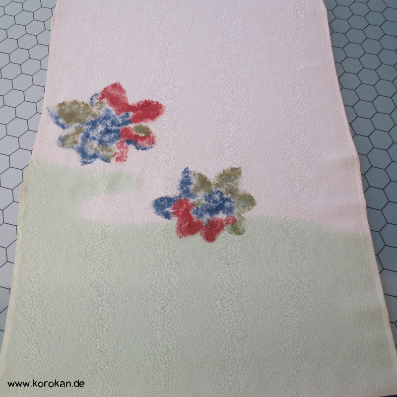 Panel Muster Stoff für Kimono - Blumen, Blätter, abstrakt