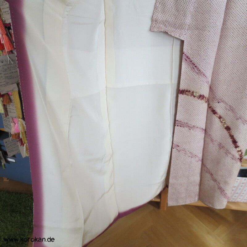Antiker Shibori - Stickerei Homongi Kimono