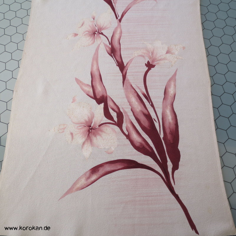 Panel Muster Stoff für Kimono - Blumen, Blätter, abstrakt