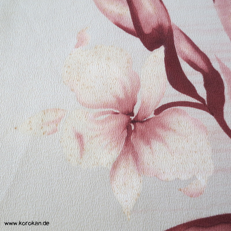 Panel Muster Stoff für Kimono - Blumen, Blätter, abstrakt