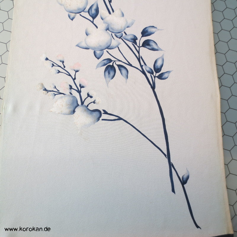 Panel Muster Stoff für Kimono - Blumen, Blätter, abstrakt
