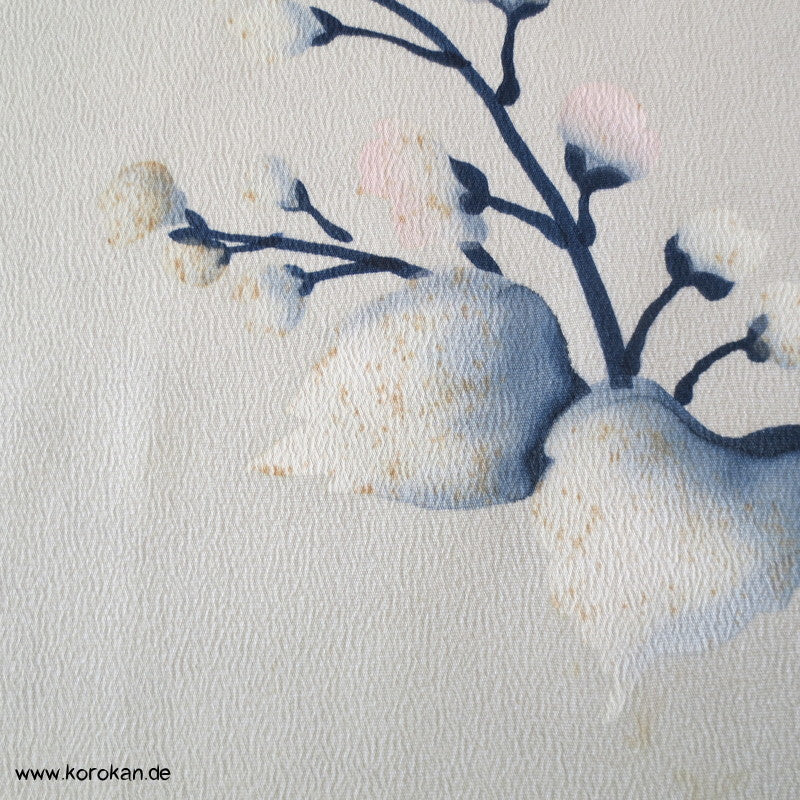 Panel Muster Stoff für Kimono - Blumen, Blätter, abstrakt