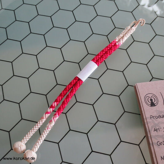 Haori Himo - Seide, Verlauf, Knotenenden