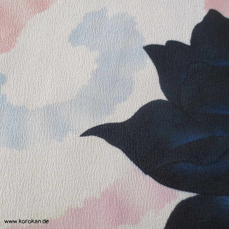 Panel Muster Stoff für Kimono - Blumen, Blätter, abstrakt