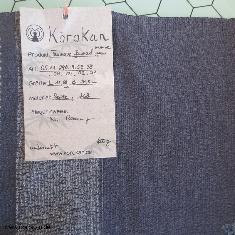 Blumen Kimono Seiden Kimono Jacquard Decoupé