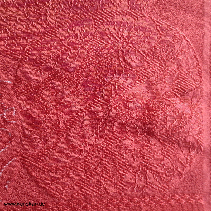Shibori Spiegel Kimono Seiden Damast Stoffrolle