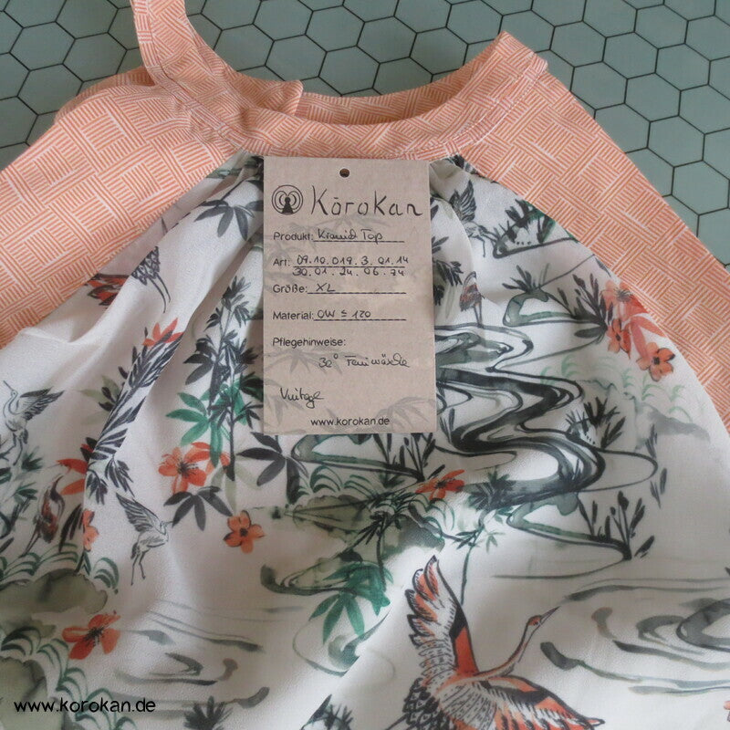 Kraniche im Flug Neckholder Top