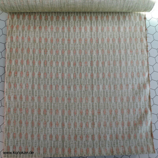 Tatewaku Kasuri Kimono Tanmono Tsumugi Seide