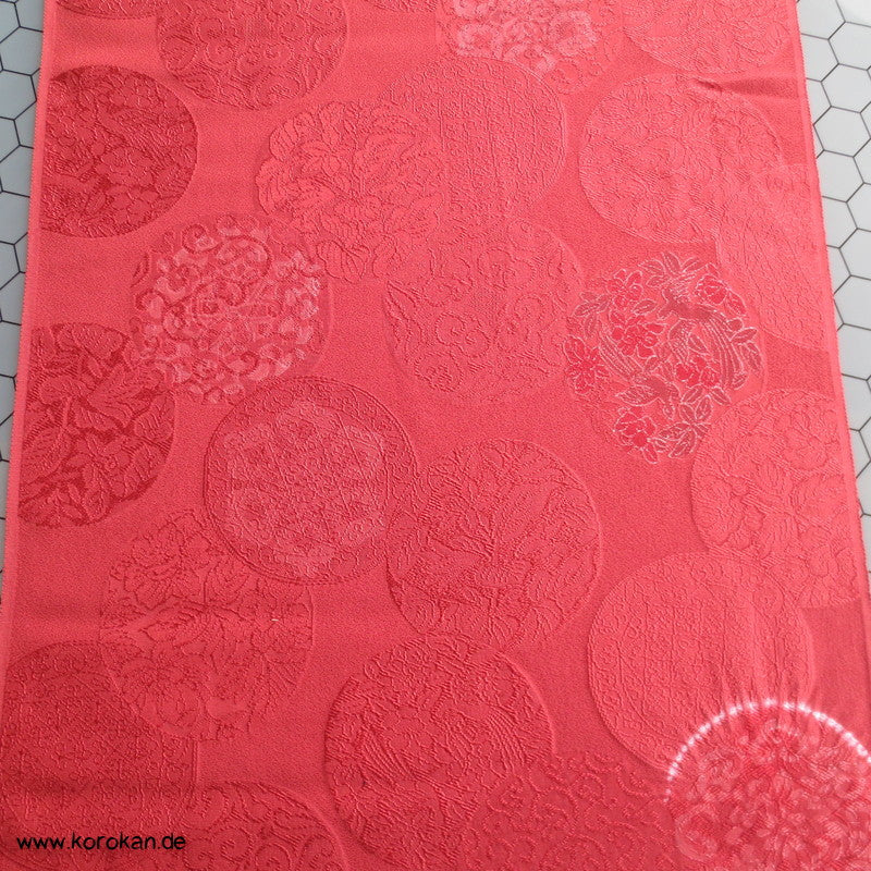 Shibori Spiegel Kimono Seiden Damast Stoffrolle