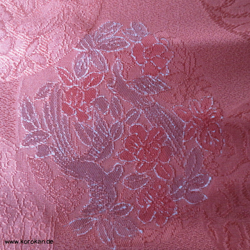 Shibori Spiegel Kimono Seiden Damast Stoffrolle