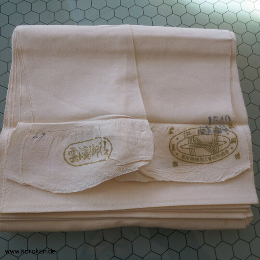 japanische natur Chirimen Crepe Seide Tanmono für Kimono