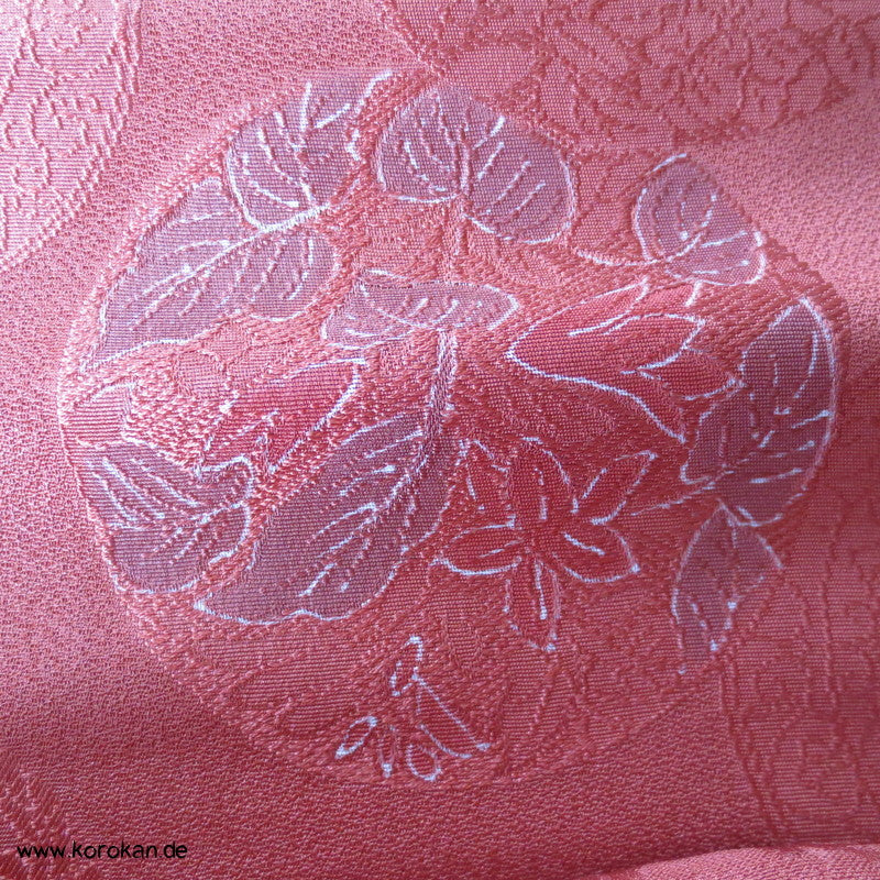 Shibori Spiegel Kimono Seiden Damast Stoffrolle