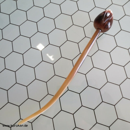 Haarstab Knospe Horn