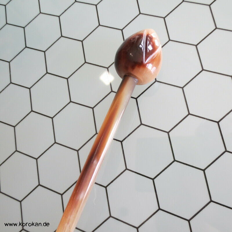 Haarstab Knospe Horn