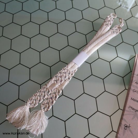 Haori Himo - Seide - Regenbogenlurex