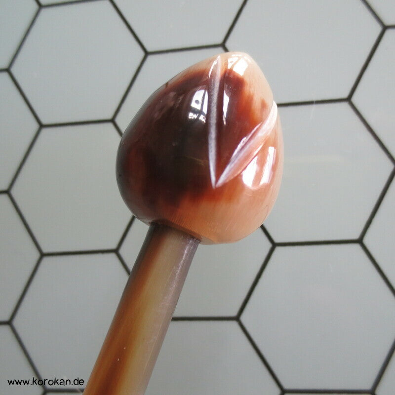 Haarstab Knospe Horn