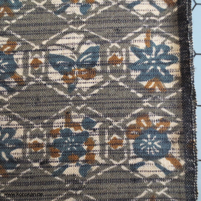 Kikko, Schmetterlinge, Blüten Druck Kimono Wolle