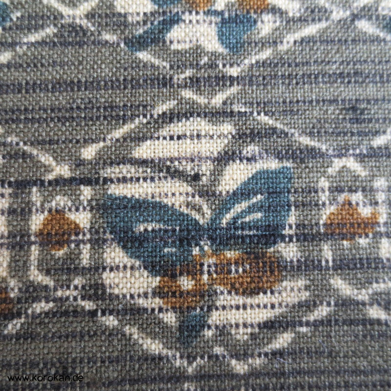 Kikko, Schmetterlinge, Blüten Druck Kimono Wolle