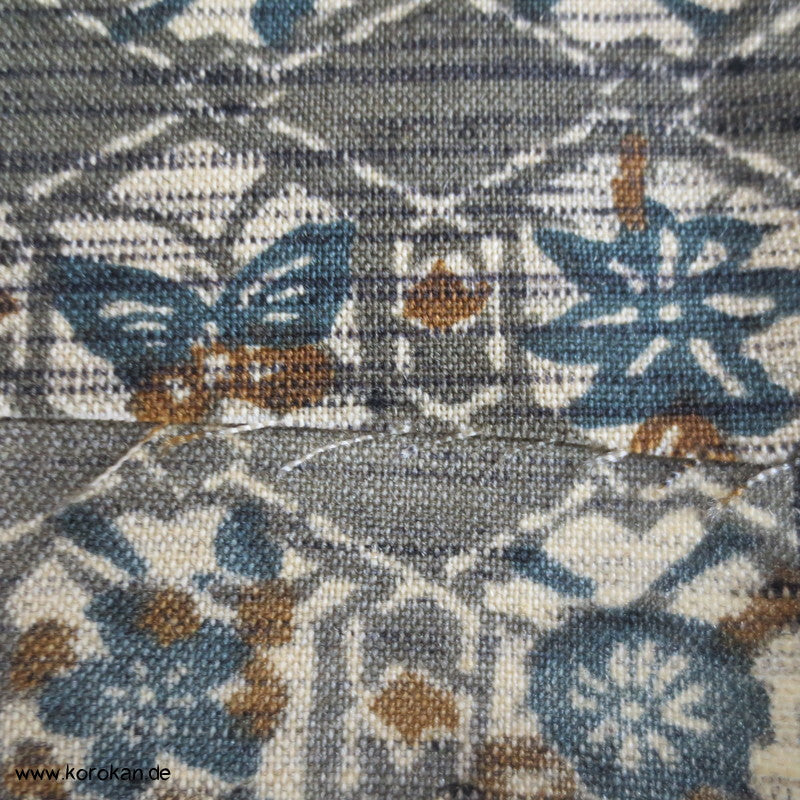Kikko, Schmetterlinge, Blüten Druck Kimono Wolle