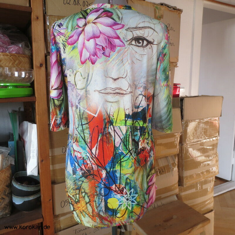 Tiger T Shirt Viskosejersey Halbarm