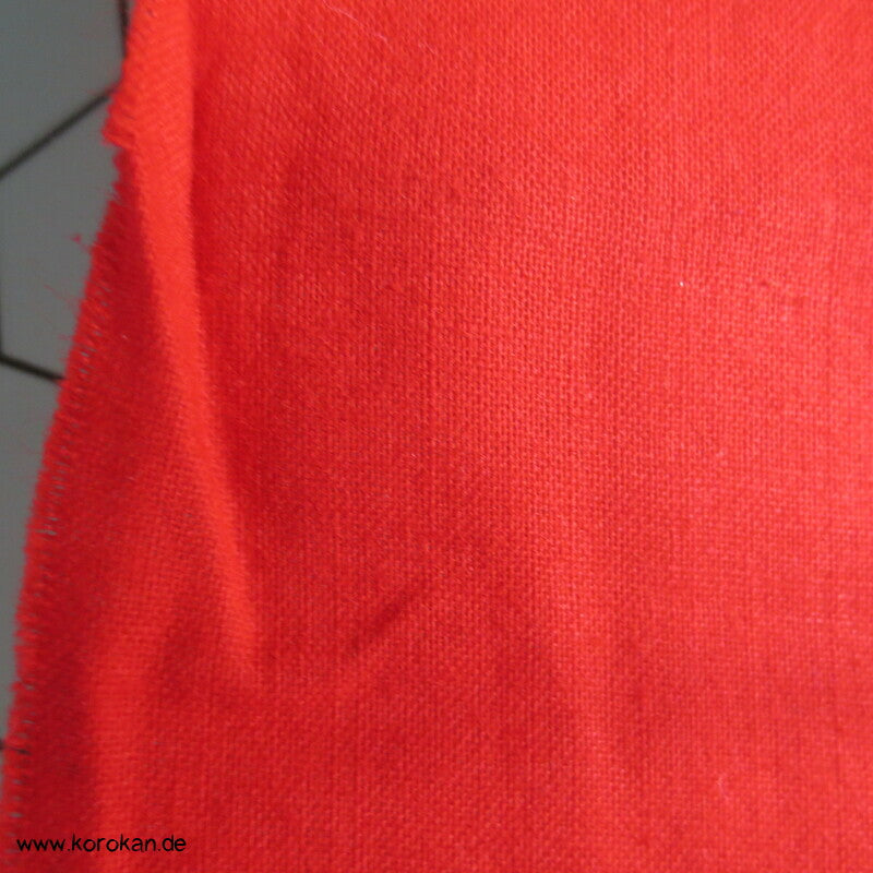 japanisches rotes Batist Baumwollfutter für Kimono