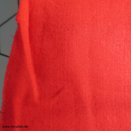 japanisches rotes Batist Baumwollfutter für Kimono