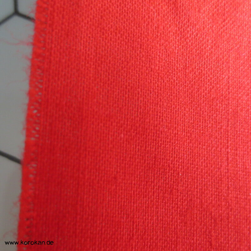 japanisches rotes Batist Baumwollfutter für Kimono
