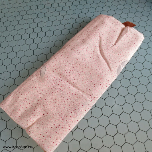 kleine Punkte, Shippo Chirimen Crepe Seide Araihari Kimono