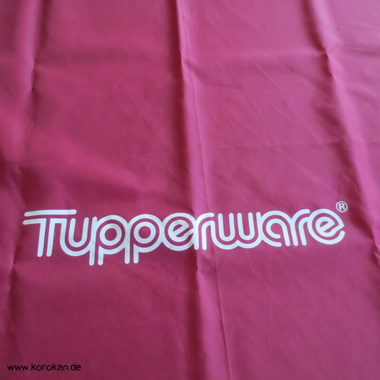 großes Werbe Furoshiki Tupperware, fuchsia
