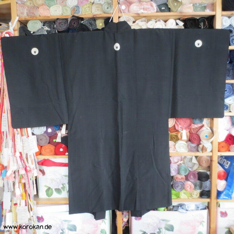 gewebter Tempelburg Futter, 5 Wisteria Mon Haori Jacke