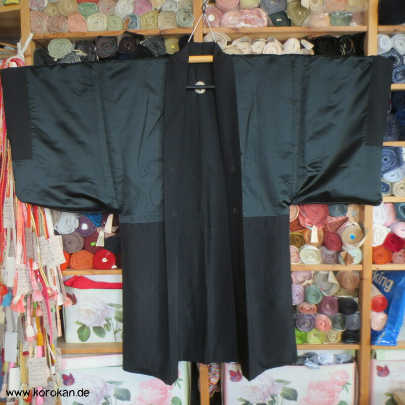 gewebter Tempelburg Futter, 5 Wisteria Mon Haori Jacke