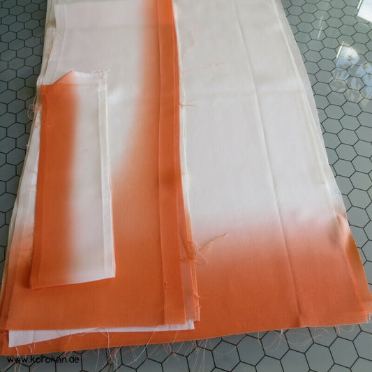 Araihari Kimono Hakkake Bokashi Farbverlaufsrand Futter