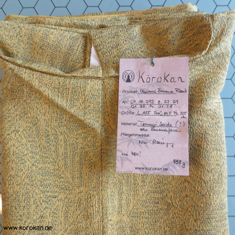 Okinawa Bananen Tsumugi Kimono