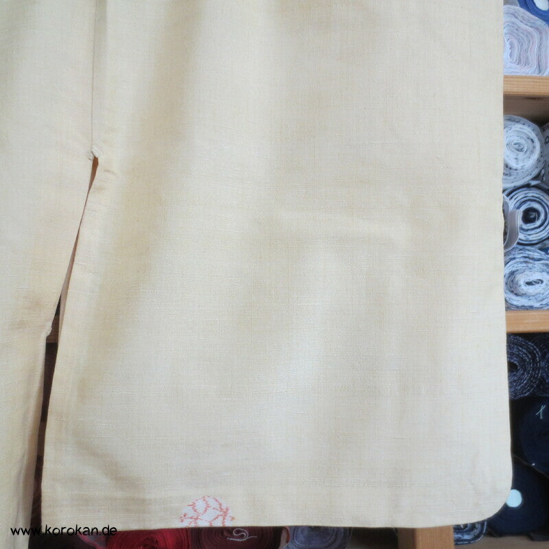Kreise Hitoe Tsumugi Kasuri Kimono