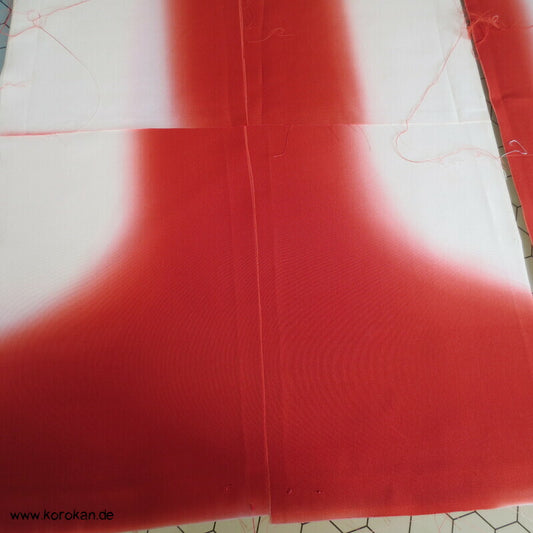 Araihari Kimono Hakkake Bokashi Farbverlaufsrand Futter