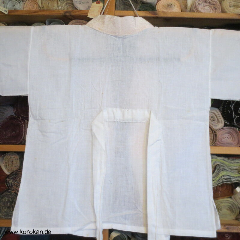 Hadajuban Kimono Unterhemd mit Spitzenärmeln und Han Eri