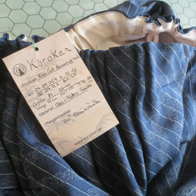 Kimono Sayagata Seidendamast Bias Cut Rock