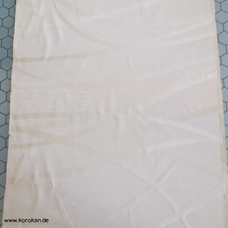 naturfarben Gräser Damast Kakeshita Seidenstoff Hochzeits Kimono