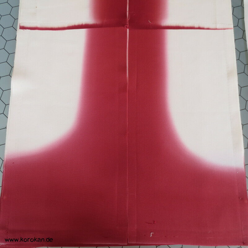 Araihari Kimono Hakkake Bokashi Farbverlaufsrand Futter