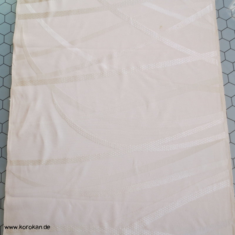 naturfarben Gräser Damast Kakeshita Seidenstoff Hochzeits Kimono