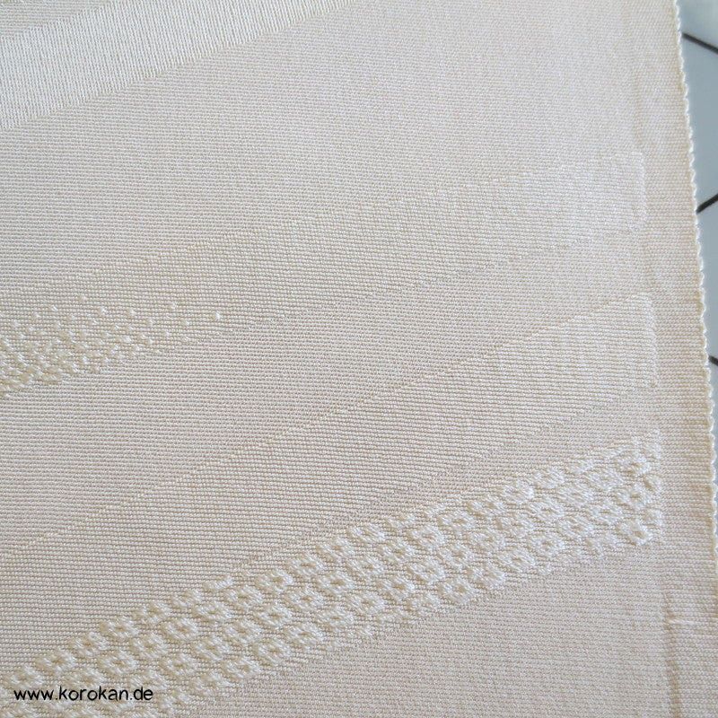 naturfarben Gräser Damast Kakeshita Seidenstoff Hochzeits Kimono