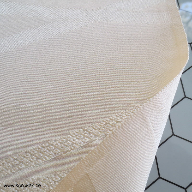 naturfarben Gräser Damast Kakeshita Seidenstoff Hochzeits Kimono