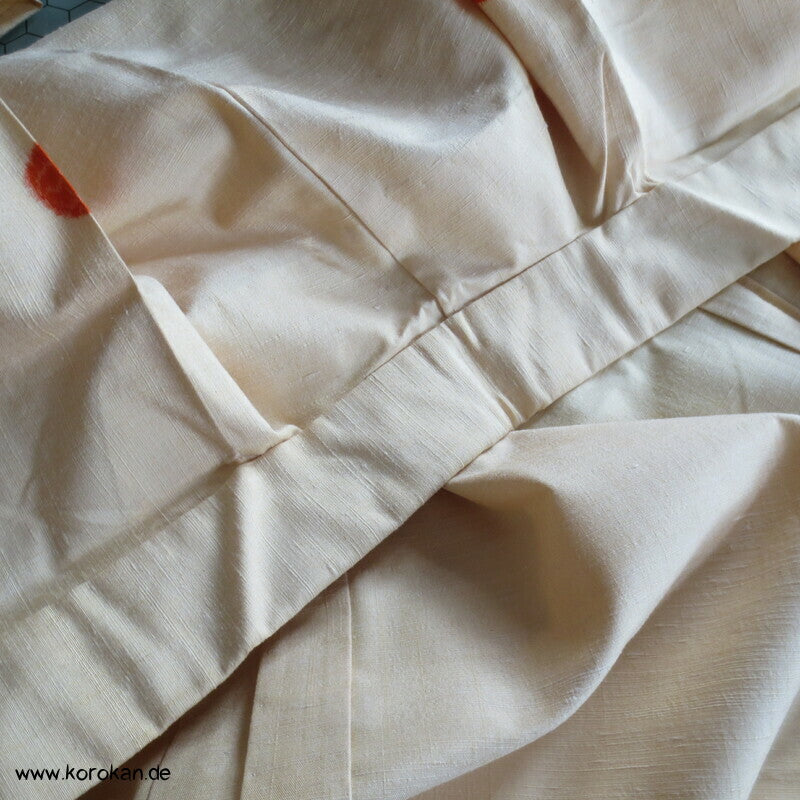 Kreise Hitoe Tsumugi Kasuri Kimono