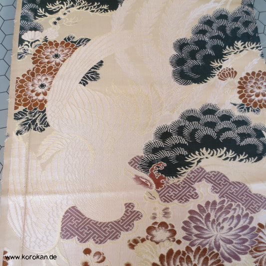 Pinie 1/2 Breite Araihari Stoff für Maru Obi