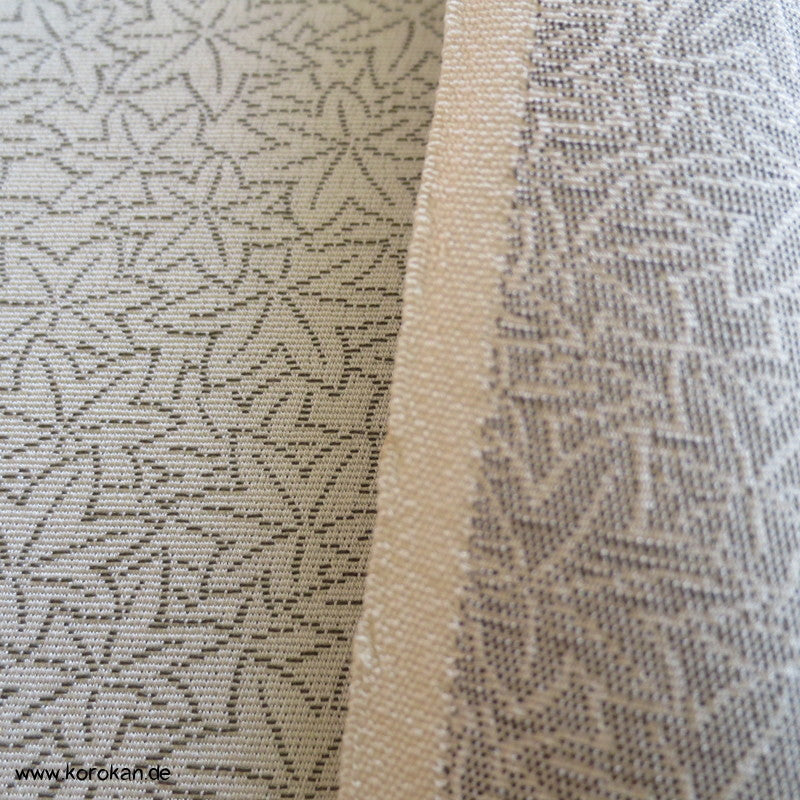 Ahornblättern Jacquard Kimono Seide